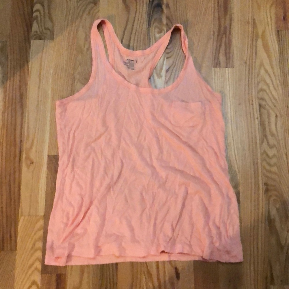 Coral tank top